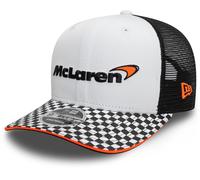 Mclaren Formula Uno da Corsa New Era 9Fifty a Quadri Bandiera Visiera Cappellino