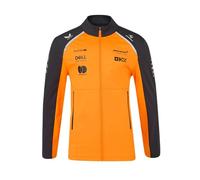 McLaren Giacca softshell ufficiale F1 Team, cerniera intera, arancione e grigio, stagione 2025 (UK, alfa, M, regolare, arancione)