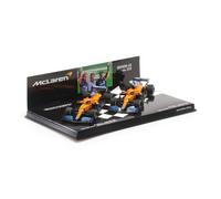 McLaren MCL35M Set Italy GP 2021 Winner Daniel Ricciardo - 2.nd Lando Norris 1:4