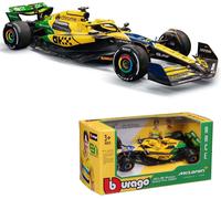 F1 McLAREN MCL38 2024 MONACO GP Livrea Senna 30th anniversario - Formula 1 - OSCAR PIASTRI 81 - Scala 1:43 12cm - Bburago 18-38214-P