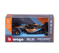 McLaren Mercedes MCL36 F1 2022 Daniel Ricciardo no driver 1:43