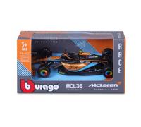 McLaren Mercedes MCL36 F1 2022 Lando Norris no driver 1:43