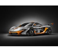 Mclaren P1 GTR Poster Sport Auto Grande Muro Stampa Misura A4 A2 A1 A0 Anteriore