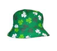 McLaughlin's Irish Shop Cappello irlandese alla moda a forma di cappello, Verde e nero, Taglia unica