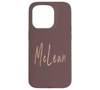 McLean Virginia Vintage design elegante Custodia per iPhone 15 Pro