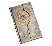 MCLIUJIA Quaderno Diario Regalo for Studenti Del Libro Del Diario Della Cancelleria Con Fibbia Magnetica Del Taccuino Magico Retrò Europeo Cancelleria E Prodotti(C)