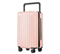 MCLIUJIA Valigie Accessori Da Viaggio Valigia Con Serratura A Combinazione Di Sicurezza Per Bagagli Di Grande Capacità Da 24 Pollici Valigia Resistente All'usura(Pink)