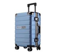MCLIUJIA Valigie Accessori Da Viaggio Valigia Rigida Con Valigia Da Stiva Con Ruote Girevoli, Bagaglio A Mano Per Donna E Uomo(H,20")