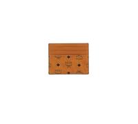 MCM Portafoglio con clip VERITAS VISETOS Mini marrone