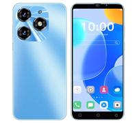 McMgc Offerta del Giorno Smartphone, 5.0 Pollici IPS Schermo 16GB ROM 128GB Espansibile, Android 9.0 Dual SIM Dual Camera Telefono 3G A Buon Mercato (Spark 10Pro-Blue)