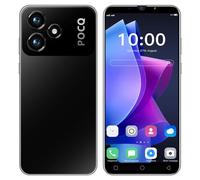 McMgc Smartphone economico, schermo da 5,0 pollici, 16 GB ROM (128 GB scalabile), Android 9.0, telefono economico con doppia SIM e doppia fotocamera, simpatico telefono 3G/gsm (M6Pro-Black)