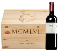 MCMLVII Merlot Vigneti delle Dolomiti DOC 2020 (BIO) 6 bottiglie in cassetta di legno 4,5 l