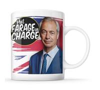 McMug - Put Farage in Charge - Nigel per il Primo Ministro - Riforma Partito, elezione, politica tazza, ceramica, 11fl.oz.