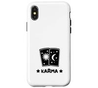 MCMXC Karma Luna e Sole Carte Tarocchi Divinatorio Destino Custodia per iPhone X/XS