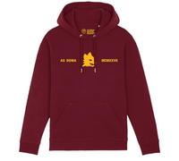 MCMXXVII - AS Roma Hoodie Man Bordeaux, L