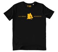 MCMXXVII - As Roma Tee Kid Lupo, Black, 9-11 Y