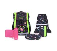 McNeill Bravo Set di borse per la scuola 8 pezzi grigio