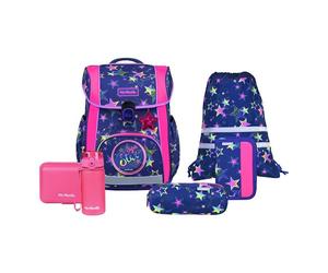 McNeill Bravo Set di borse per la scuola 8 pezzi rosa