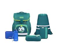 McNeill Bravo Set di borse per la scuola 8 pezzi verde