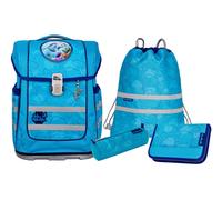 McNeill Ergo Compacto Schoolbag Set 5-teilig Bubble