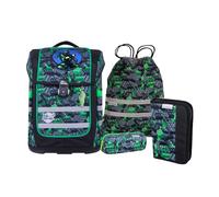 McNeill Ergo Compacto Set di borse per la scuola 5 pezzi verde