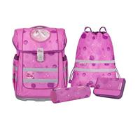 McNeill Ergo Compacto Schoolbag Set 5-teilig Pinky
