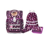 McNeill Ergo Compacto Set di borse per la scuola 5 pezzi Ruby (TAS003231)