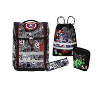 McNeill Ergo Perfecto Marvel Schoolbag Set 5-teilig Avengers