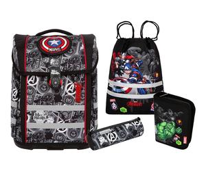 McNeill Ergo Perfecto Marvel Schoolbag Set 5-teilig Avengers