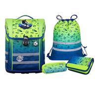 McNeill Ergo Perfecto Schoolbag Set 5-teilig Football 2T