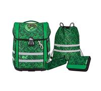 McNeill Perfecto Set di borse per la scuola 5 pezzi verde
