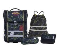 McNeill Perfecto Set di borse per la scuola 5 pezzi nero