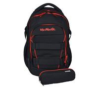 McNeill Luca 2.0 Set di borse per la scuola 2 pezzi nero