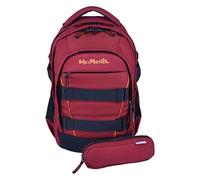 McNeill Luca 2.0 Set di borse per la scuola 2 pezzi rosso