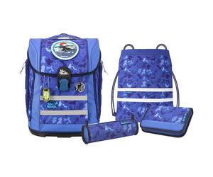 McNeill McLight 2 set di zaini per la scuola 6 pz. grigio