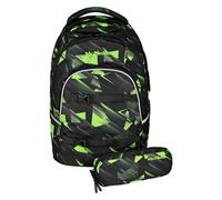McNeill Milo Set di borse per la scuola 2 pezzi verde