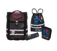 McNeill Perfecto Set di borse per la scuola 5 pezzi grigio