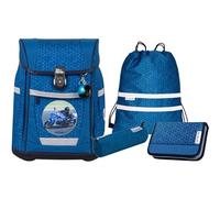 McNeill Tenero Set di borse per la scuola 5 pezzi color argento