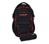 McNeill zaino della scuola LUCA 2:0 School Backpack Black & Red nero
