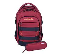 McNeill Luca 2.0 Set di borse per la scuola 2 pezzi rosso