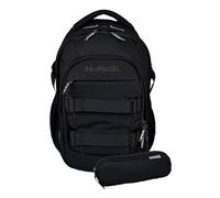 McNeill zaino della scuola LUCA 2:0 School Backpack Solid Black nero