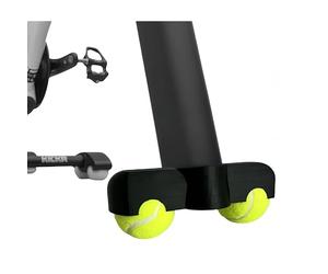 MCNULGUR Un Piede stabilizzatore con Due Palline da Tennis per Zwift Ride Anteriore Gamba, Accessori per Allenamento Indoor