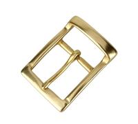 MCNVNEFSAW 1 pz. Fibbia for cintura in ottone massiccio da 40 mm, for cintura da uomo, for testa a perno singolo, for parti di cinture in pelle, for lavori artigianali in pelle, fai da te. Fermaglio