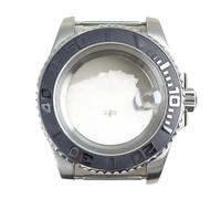 MCNVNEFSAW Cassa for orologio da 40 mm for accessorio impermeabile NH35 in zaffiro for movimento for Seiko NH36NH34 8215 2824 28,5 cassa dell'orologio(Glass Bottom Cover 1,Eta 2824)
