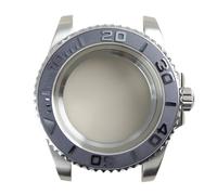 MCNVNEFSAW Cassa for orologio da 40 mm for accessorio impermeabile NH35 in zaffiro for movimento for Seiko NH36NH34 8215 2824 28,5 cassa dell'orologio(Glass Bottom Cover 2,NH35 NH36 NH34 NH38)