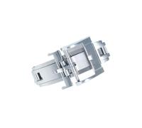 MCNVNEFSAW Chiusura deployante a molla da 16 mm e 18 mm, 3 colori perfetta for Rolex Cartier Omega IWC, cinturino di ricambio for orologio. Fermaglio(18mm Silver)