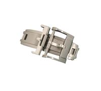 MCNVNEFSAW Chiusura deployante a molla da 16 mm e 18 mm, perfetta for orologi for Rolex Cartier Omega cinturino di ricambio originale. Fermaglio(Steel buckle 18mm)