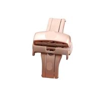 MCNVNEFSAW Chiusura deployante in acciaio inossidabile 316L for pulsante da 18 mm/20 mm/22 mm, adatta for cinturino for Tissot T035 617 627 439 210 207 Fermaglio(Rose,22mm)