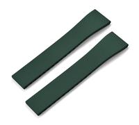 MCNVNEFSAW Cinturino for orologio in gomma da 16 mm, 18 mm, 19 mm, 20 mm, 21 mm, 22 mm, cinturino for orologio FKM CTS for sgancio rapido, fibbia a farfalla in argento, tagliato su misura Fermaglio(Gr