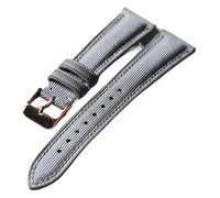 MCNVNEFSAW Cinturino in tessuto Oxford + vera pelle, 18 19 20 22 mm, morbido e a sgancio rapido, antipolvere retrò, impermeabile e resistente all'usura. cinturino per orologio(B Rose gold,20mm)